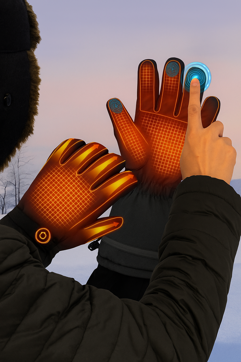 Hahot 3 plus - gants chauffant premium
